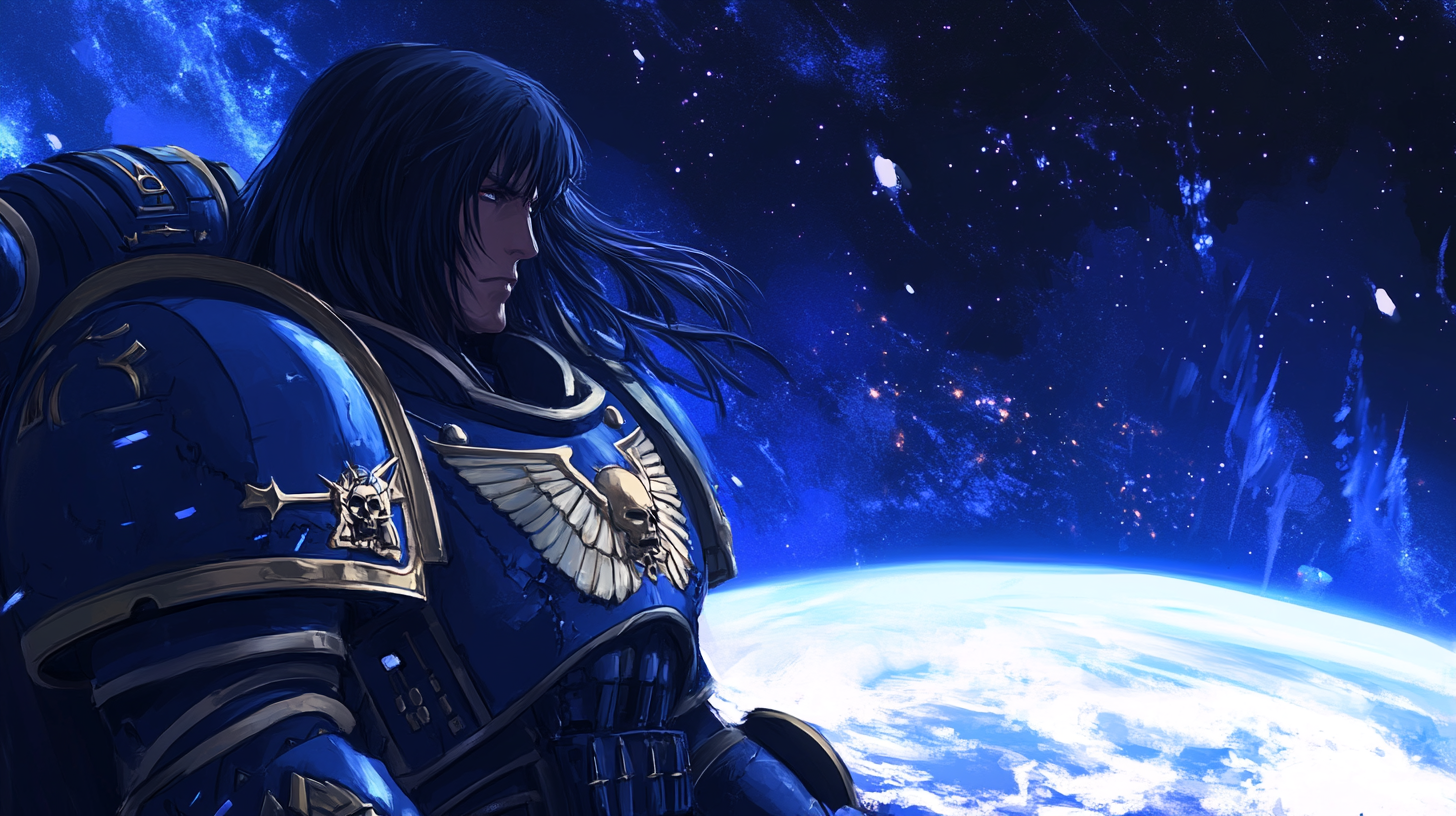 Primarch Konrad Curze scene